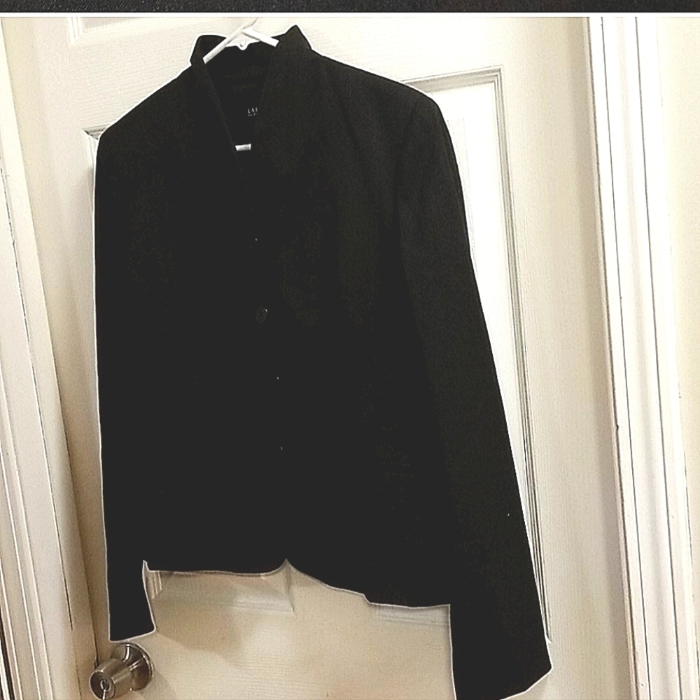 Lauren Ralph Lauren Womens Lined Blazer 10